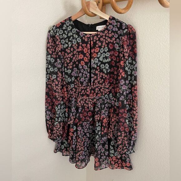 Lovers + Friends Floral Long Sleeve Dress - Picture 2 of 8